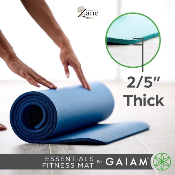 Gaiam Essentials Thick Yoga Mat